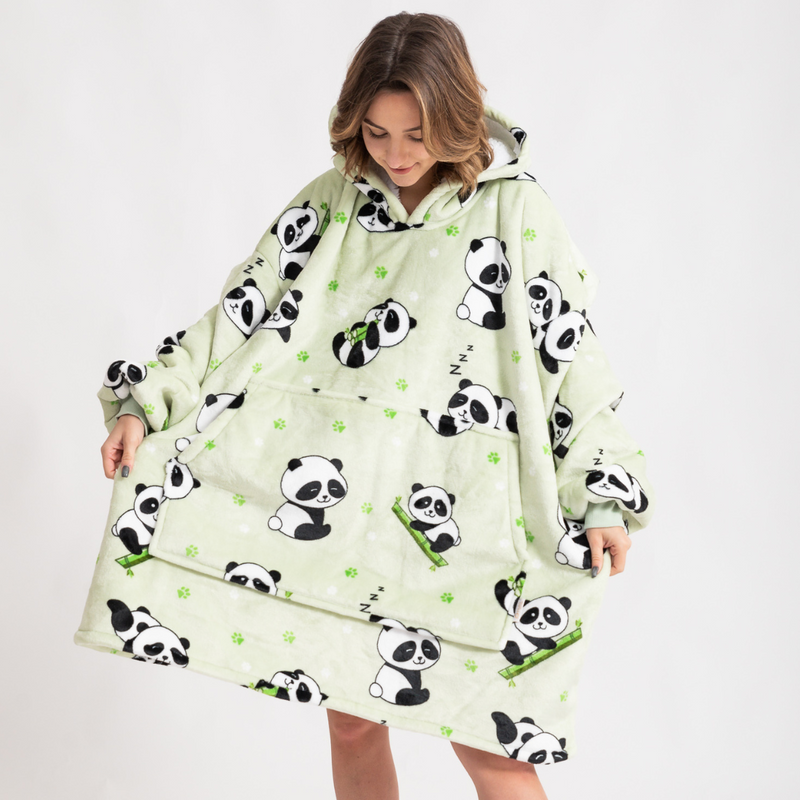 Cobertor Vestível Panda