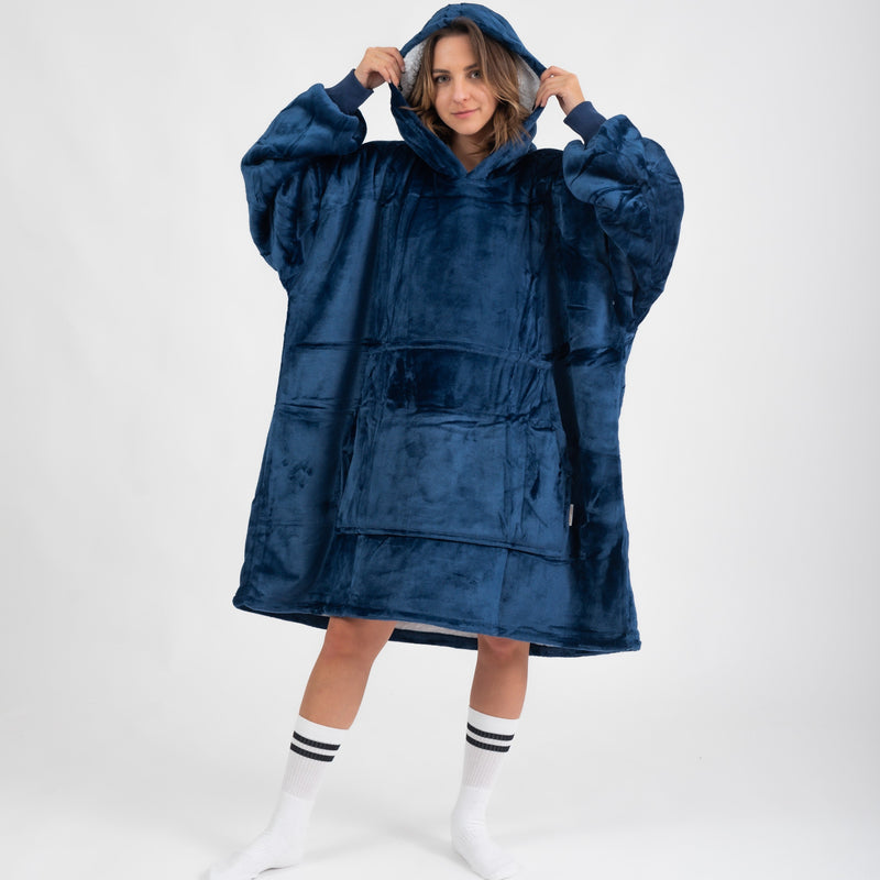Cobertor Vestível Azul