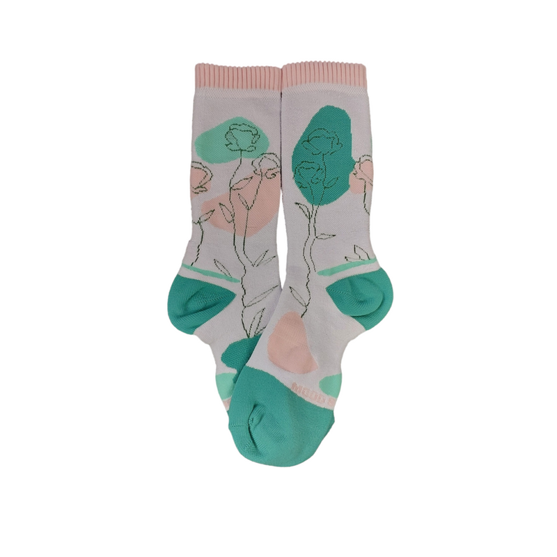 Mood Socks Florescência Vibrante