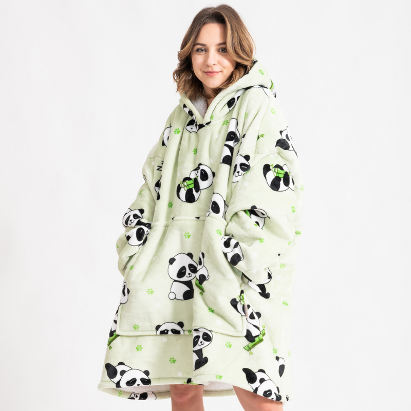 Cobertor Vestível Panda