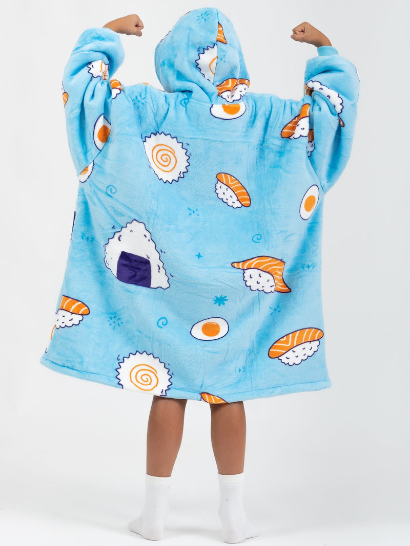Cobertor Vestível Sushi kids
