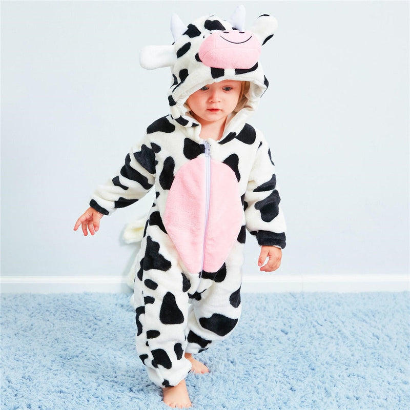 Pijama-Fantasia de Bichinhos de Plush para Bebês