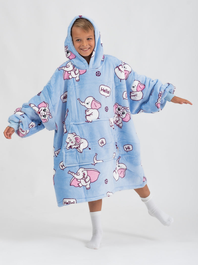 Cobertor Vestível Elefante (Kids)