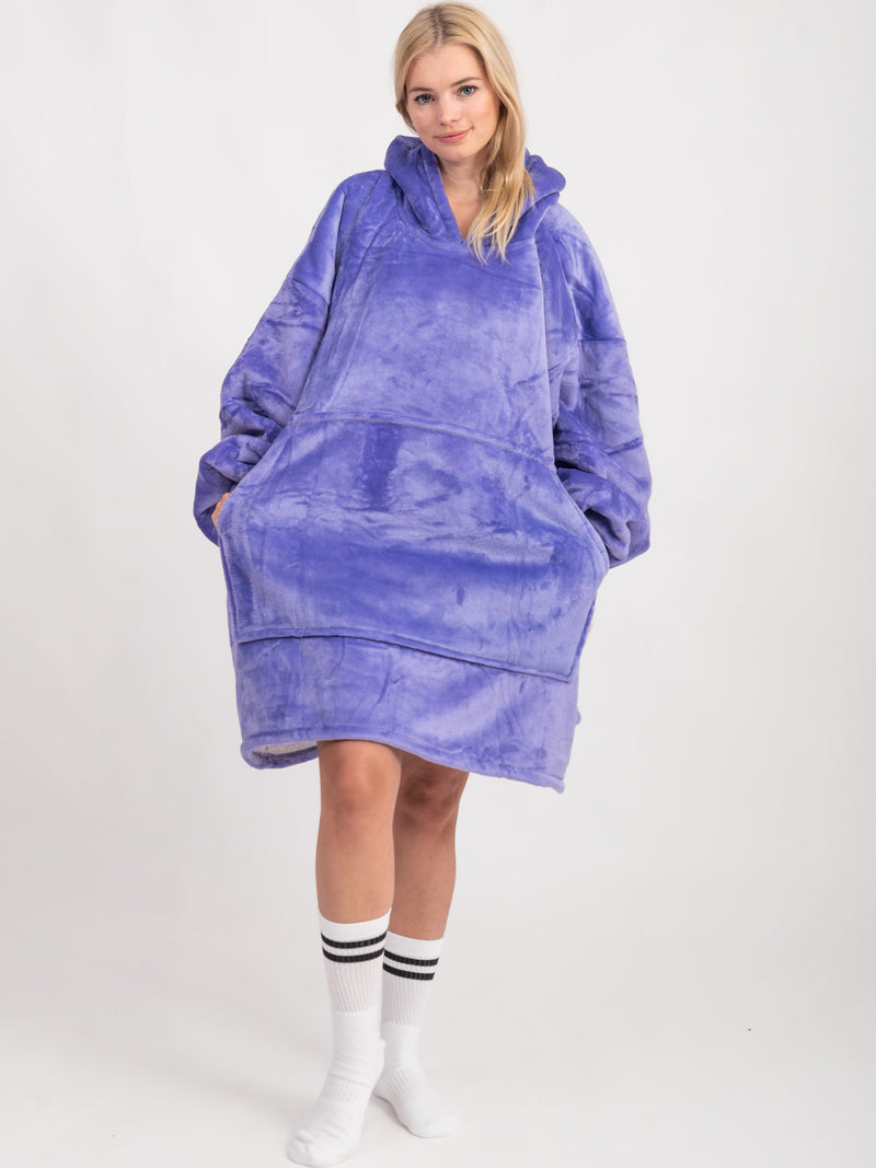 Cobertor Vestível Roxo