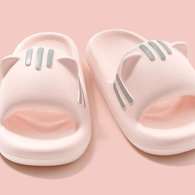 Chinelo Divertido Orelha de Gato