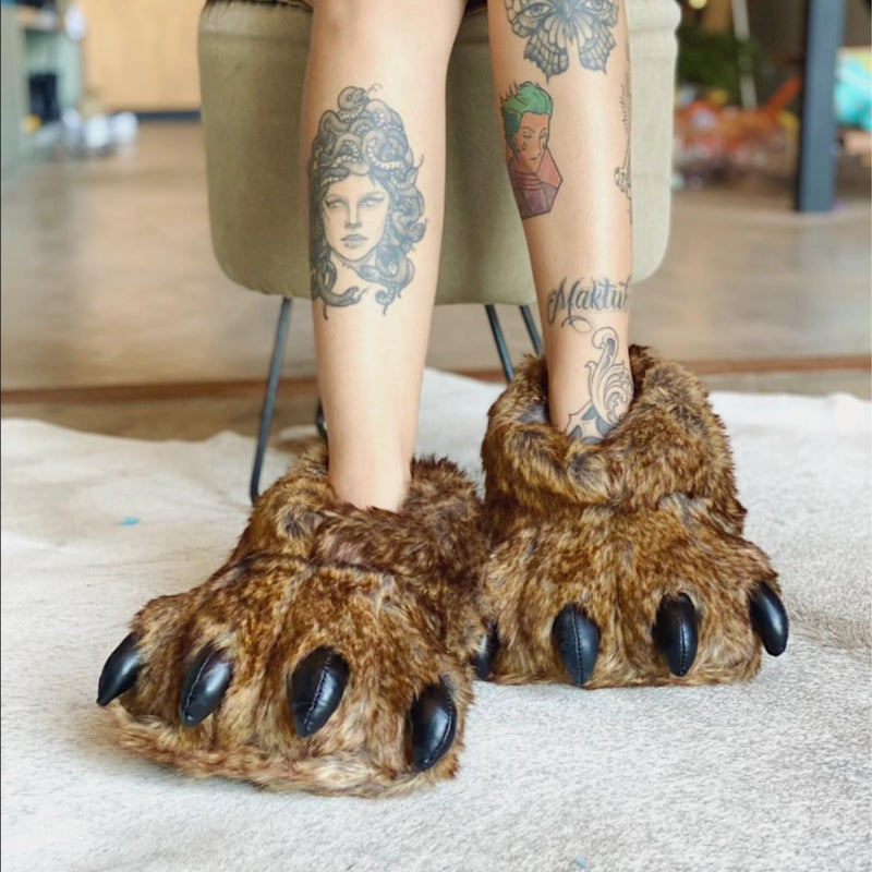 Pantufa Pata de Urso Conforto