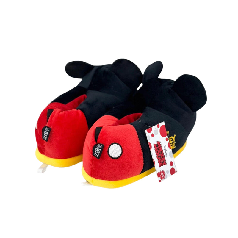 Pantufa Mickey Mouse Branca