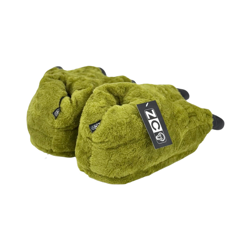 Pantufa Pata Dinossauro Verde