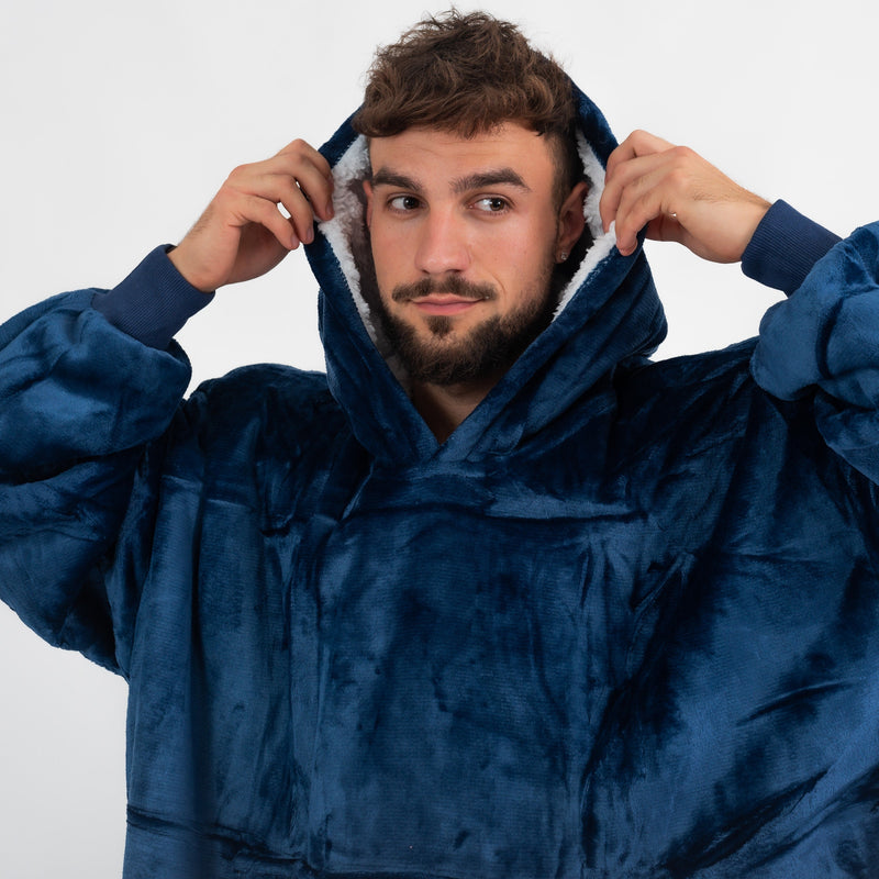 Cobertor Vestível Azul