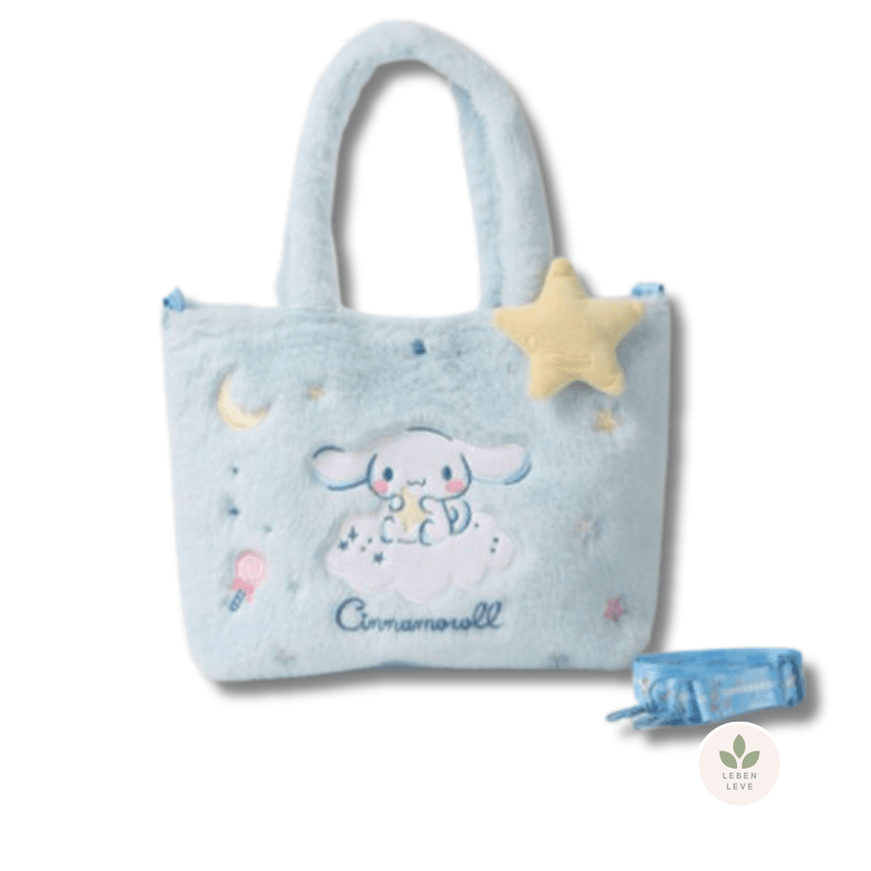 Bolsinha Pelúcia Hello Kitty