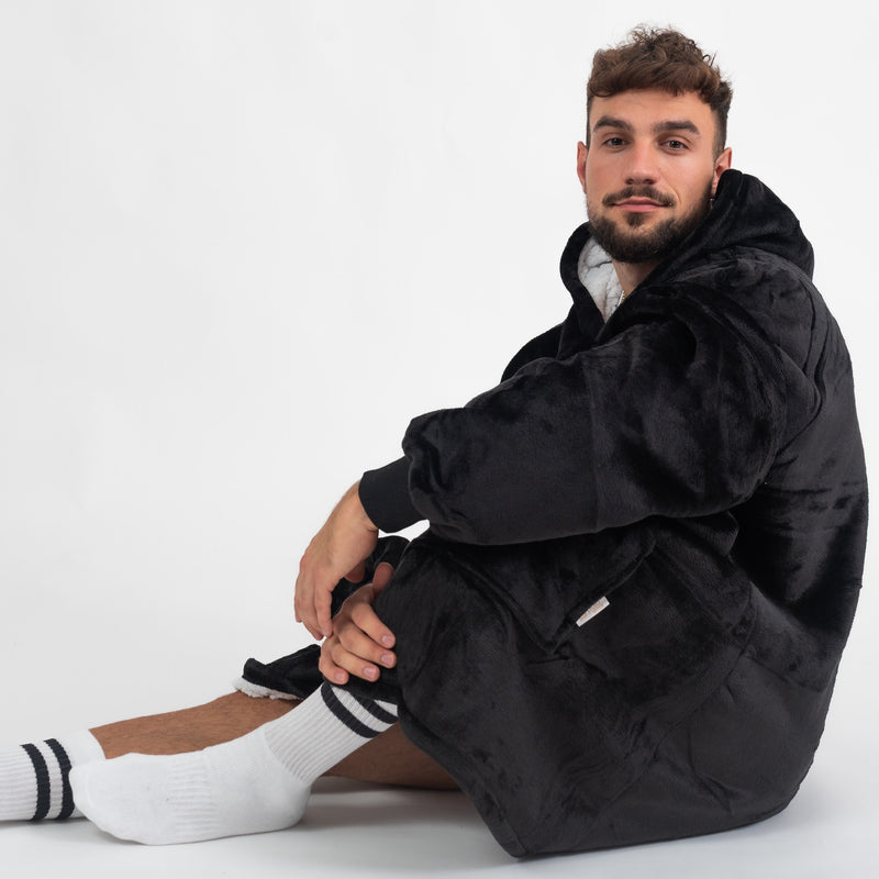 Cobertor Vestível Preto