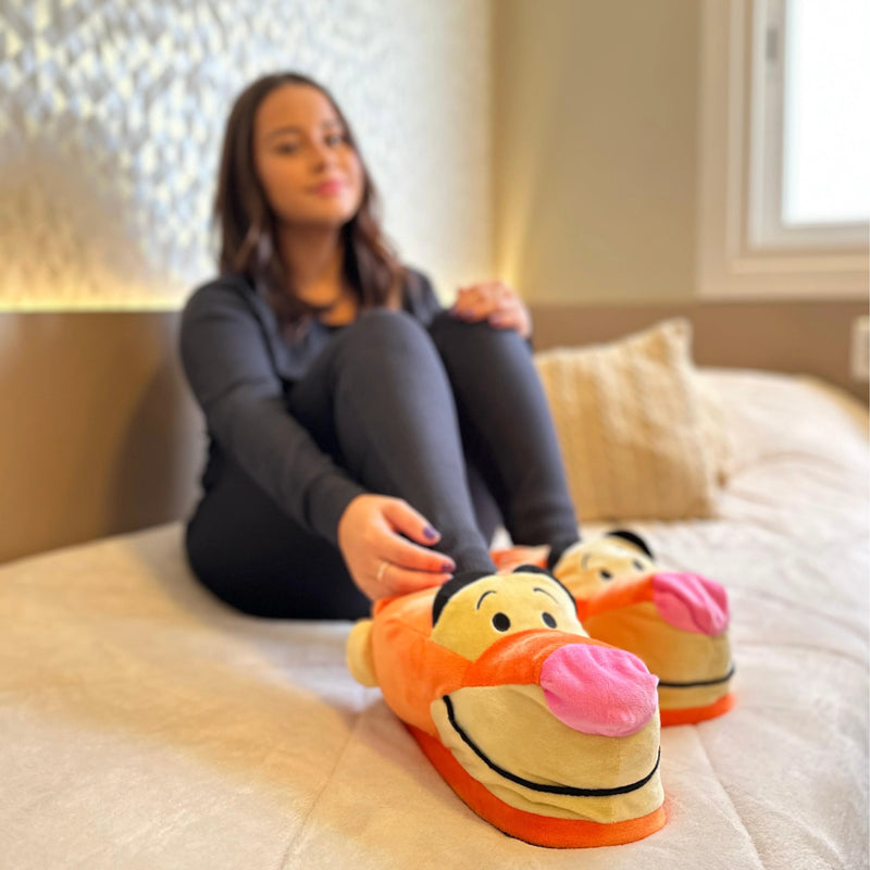 Pantufa Tigre Confortável