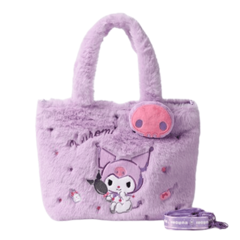 Bolsinha Pelúcia Hello Kitty