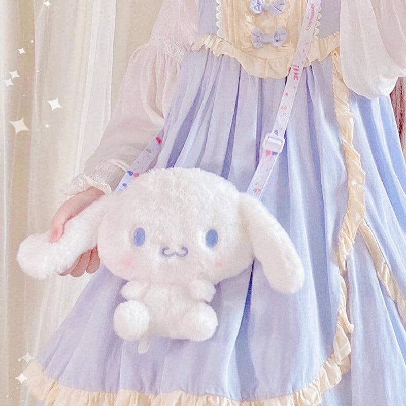 Linda Bolsa de Ombro Cinnamoroll Kawaii