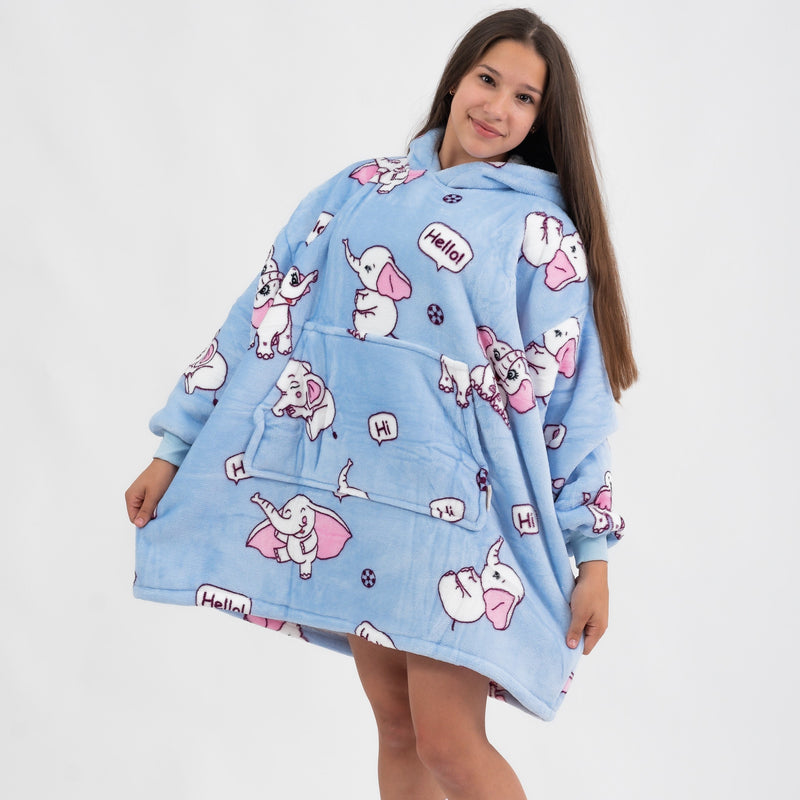 Cobertor Vestível Elefante (Kids)