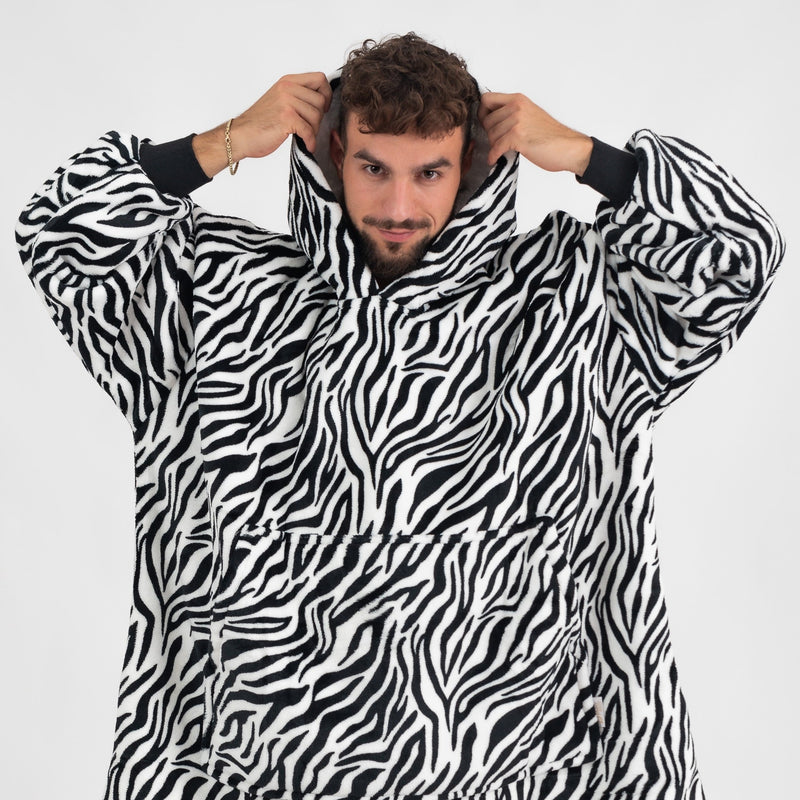 Cobertor Vestível Zebra