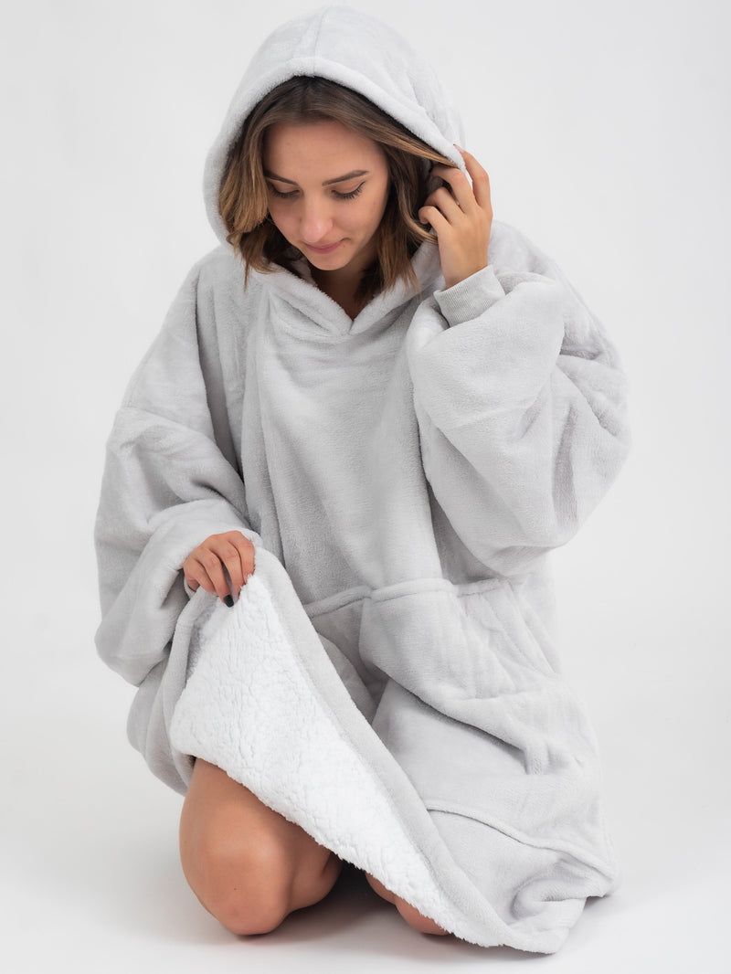 Cobertor Vestível Branco