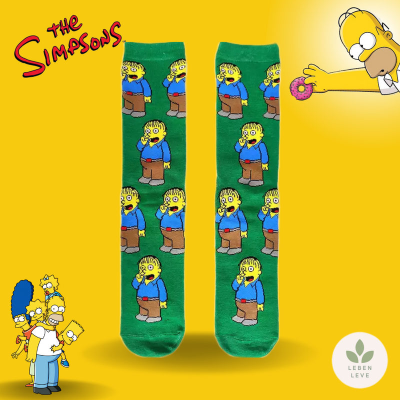 Kit 8 Meias Simpsons Sortidas