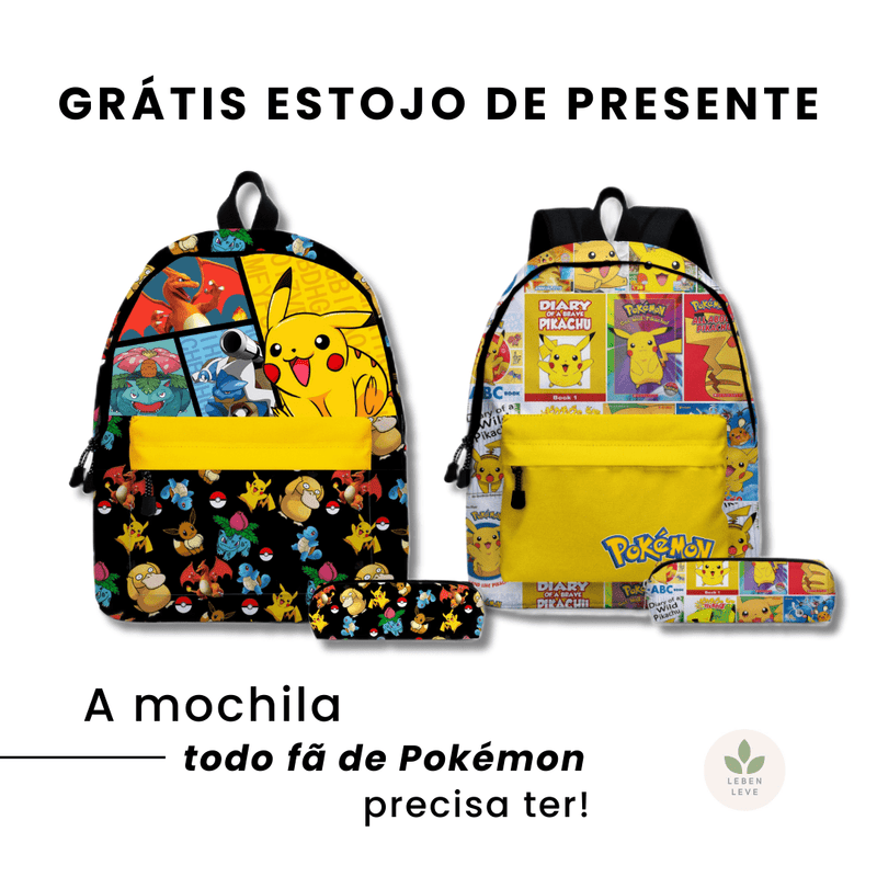 Mochila Pokemon -