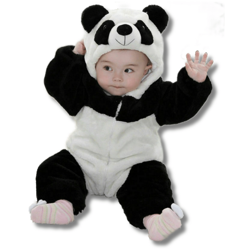 Macacão Baby Panda -