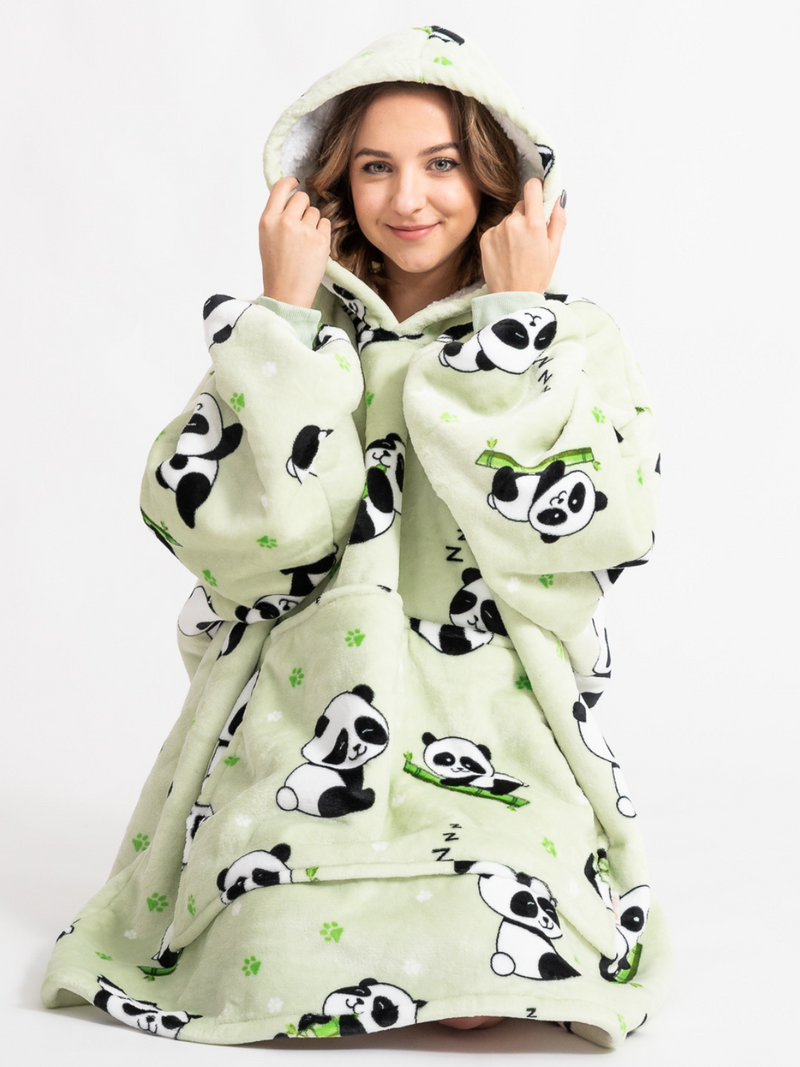 Cobertor Vestível Panda