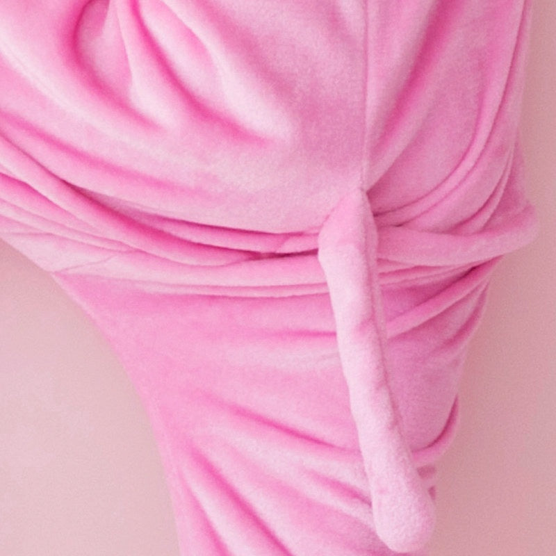 Pijama Rosa Flanela Desenho Animado