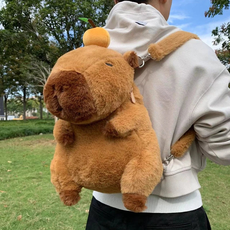 Mochila Capivara Kawaii