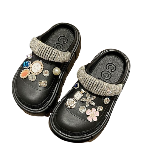 Crocs Divertido Personalizado Corrente Strass