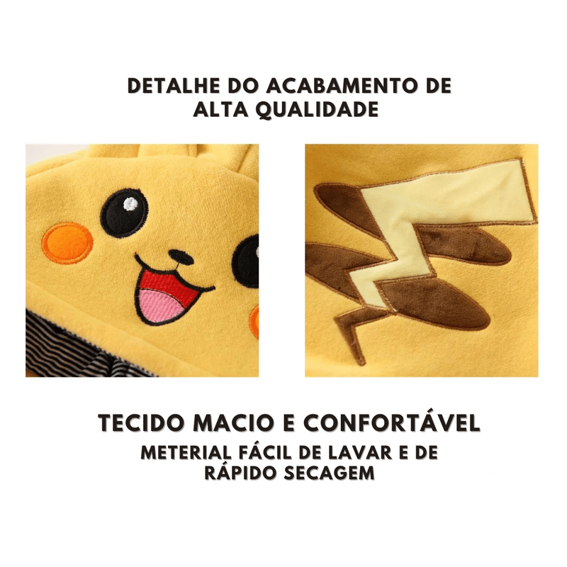 Macacão Baby Pikachu -
