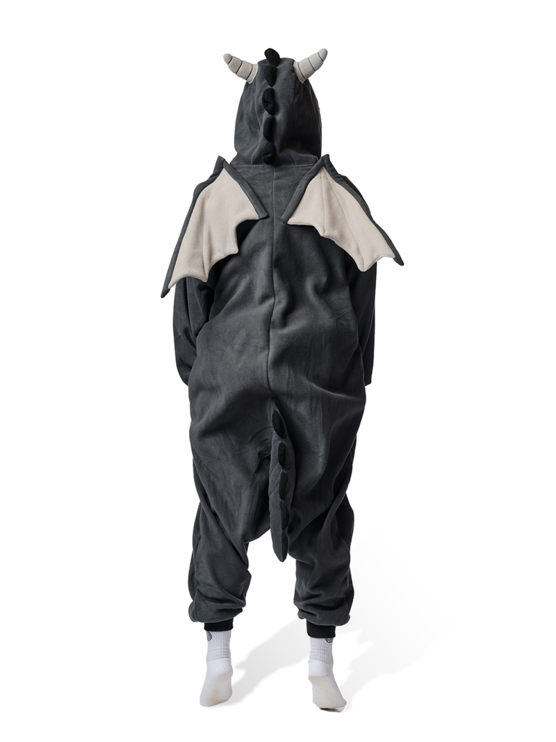 Dragão Preto Kigurumi
