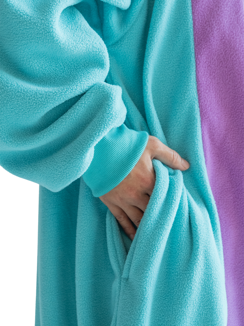 Dragon Kigurumi Teal Onesie