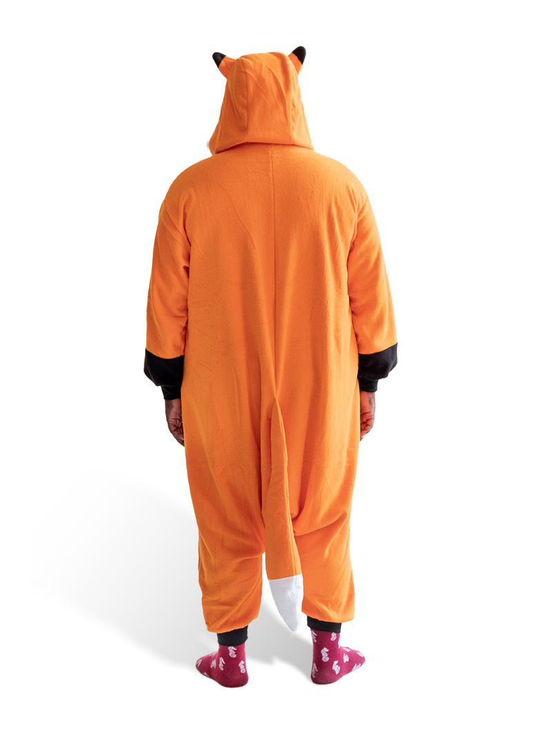 Traje de Raposa Kigurumi para Adultos