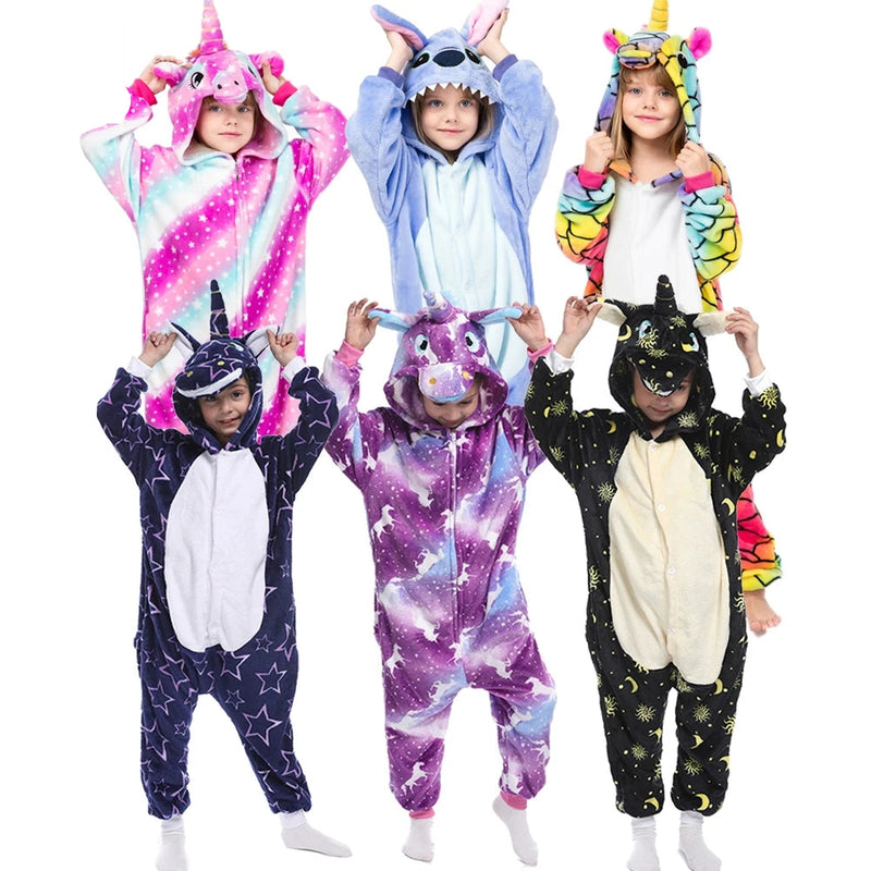 Pijamas de Unicórnio para Crianças MINISO
