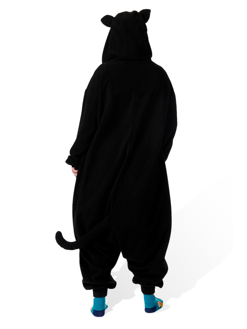Fantasia de Gato Meia-Noite Kigurumi