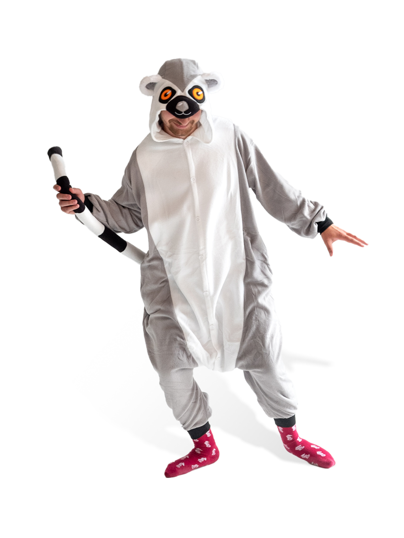 Macaco Anelado Kigurumi Adulto