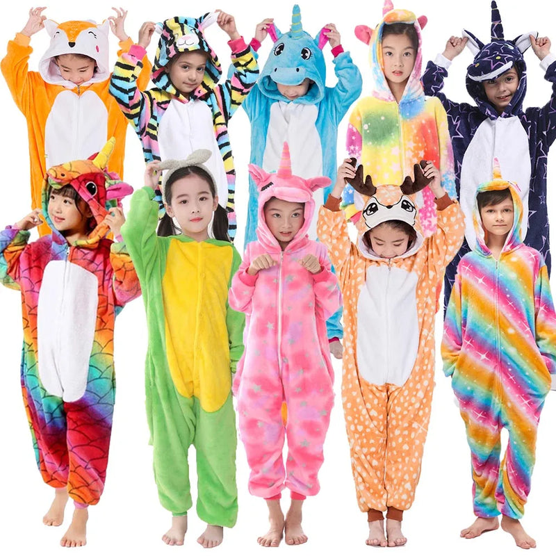 Pijamas de Kigurumi para Crianças
