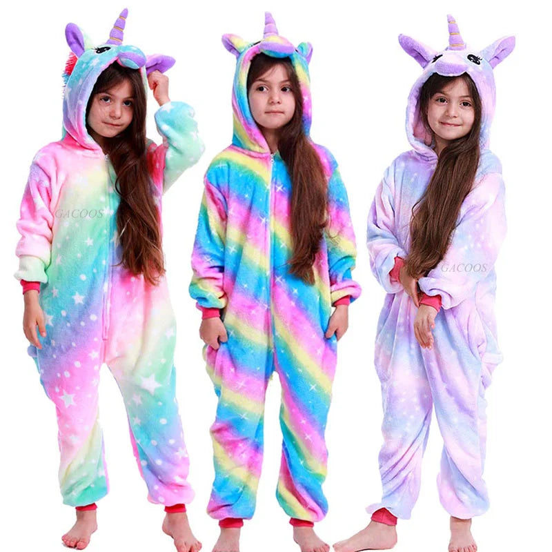 Pijama de Unicornio para Crianças