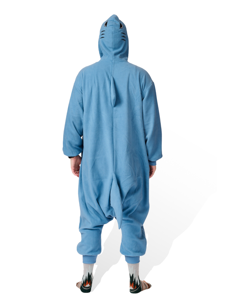 Traje de Tubarão Kigurumi para Adulto