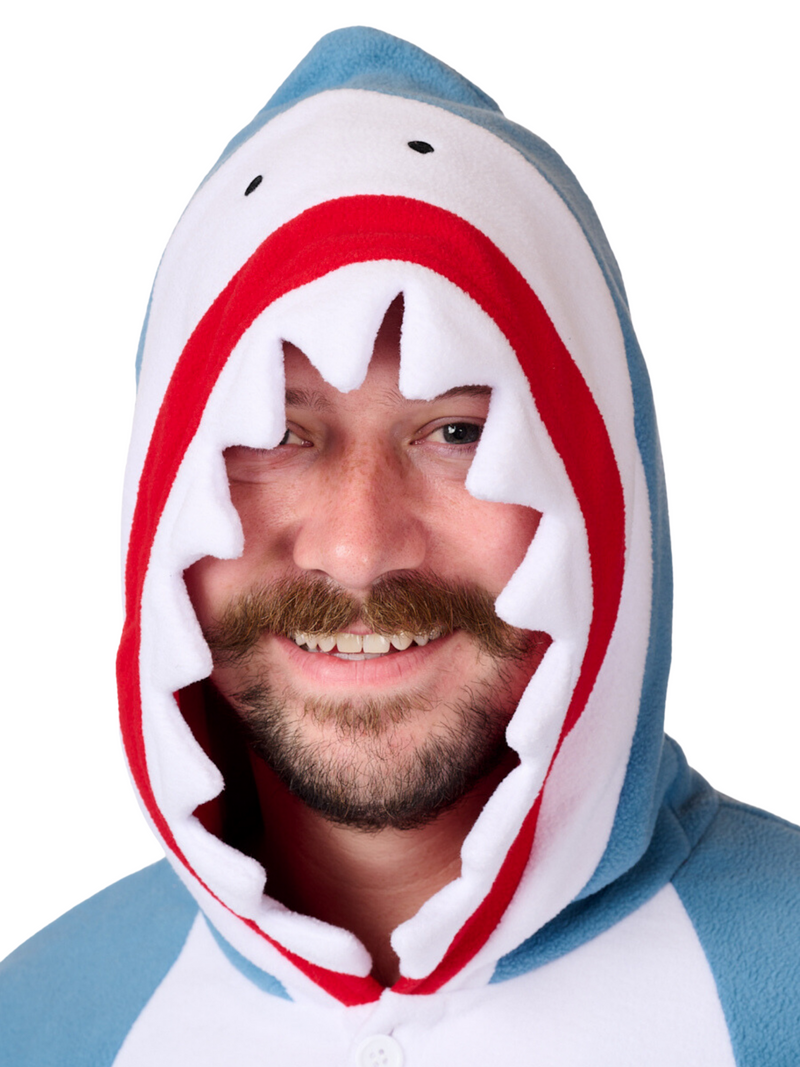 Traje de Tubarão Kigurumi para Adulto
