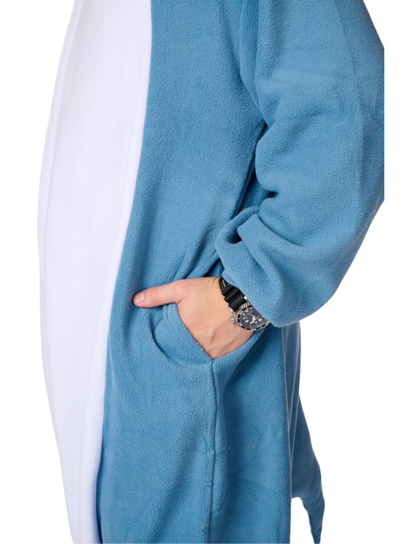 Traje de Tubarão Kigurumi para Adulto
