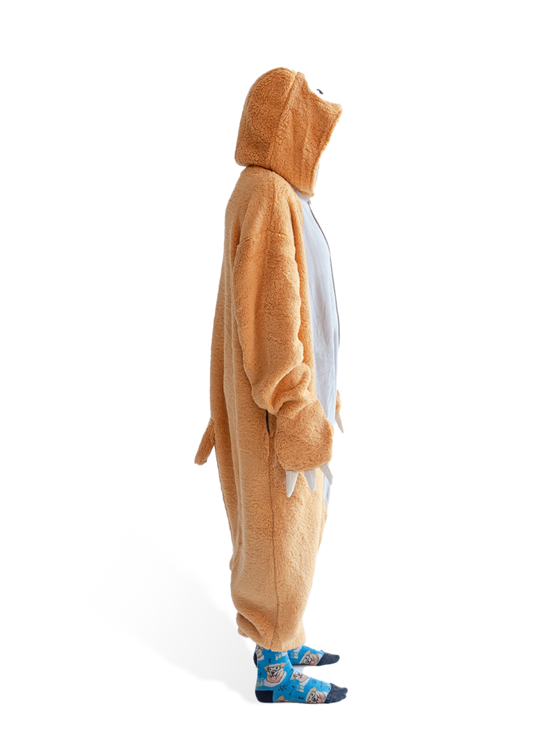 Macaco Preguiça Kigurumi para Adultos