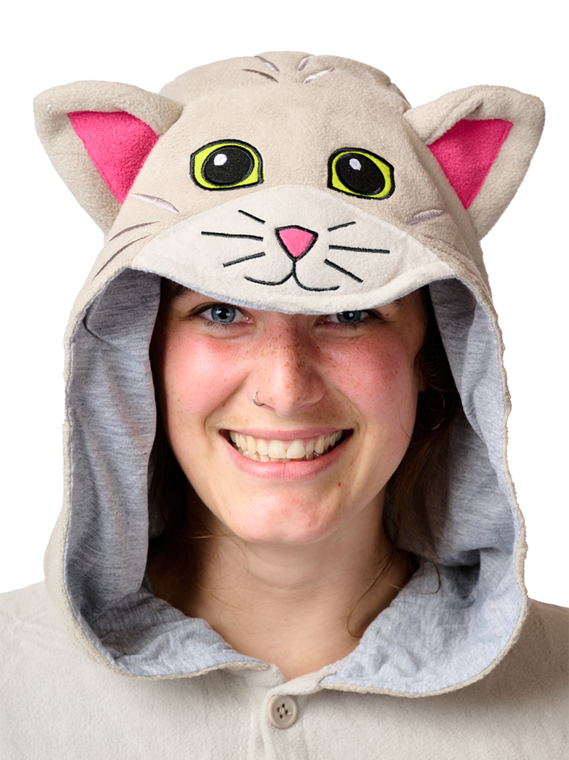 Traje de Gato Tabby para Adultos