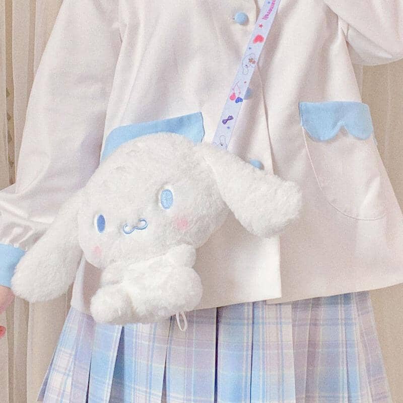 Linda Bolsa de Ombro Cinnamoroll Kawaii