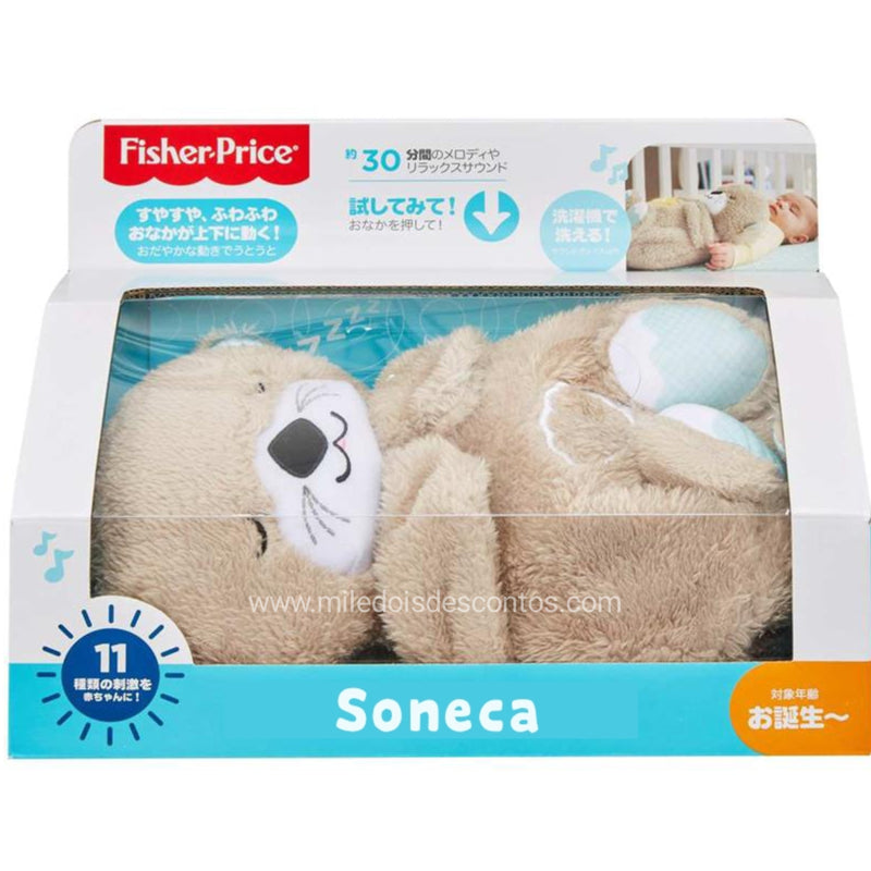 Ursinho que Respira: Soneca™ (Pelúcia Antialérgico)