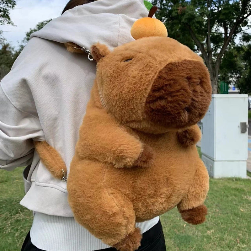 Mochila Capivara Kawaii