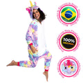 Pijama Cosplay Unicórnio Dinossauro
