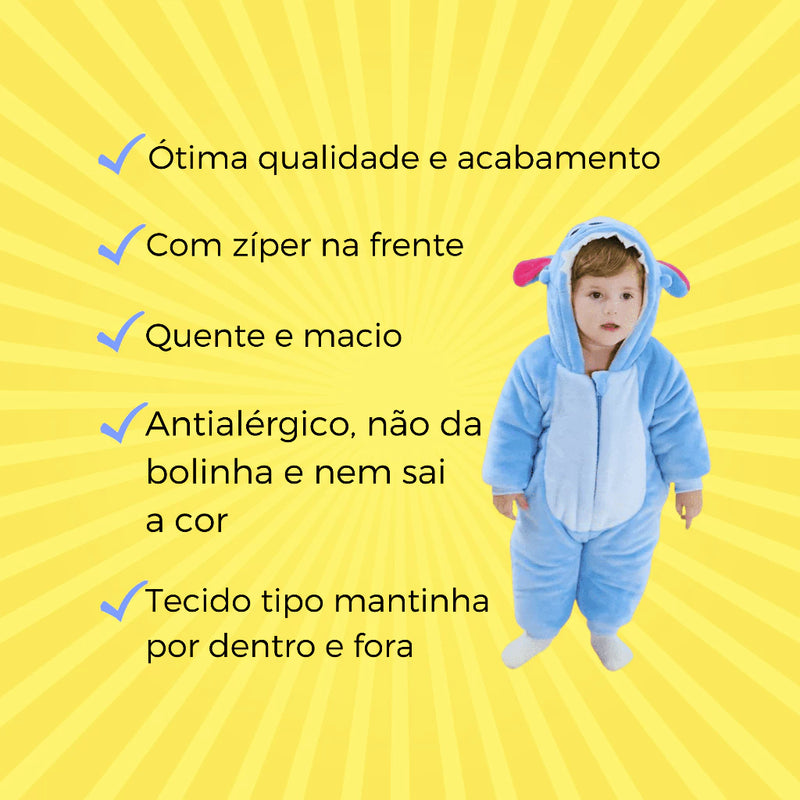 Pijama Kigurumi Lilo Stitch Bebe