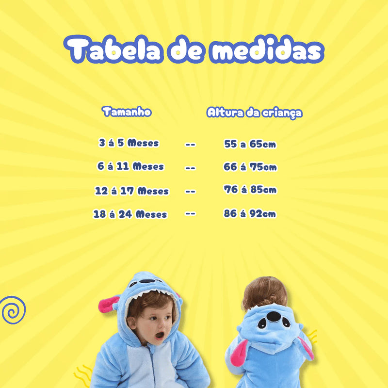 Pijama Kigurumi Lilo Stitch Bebe