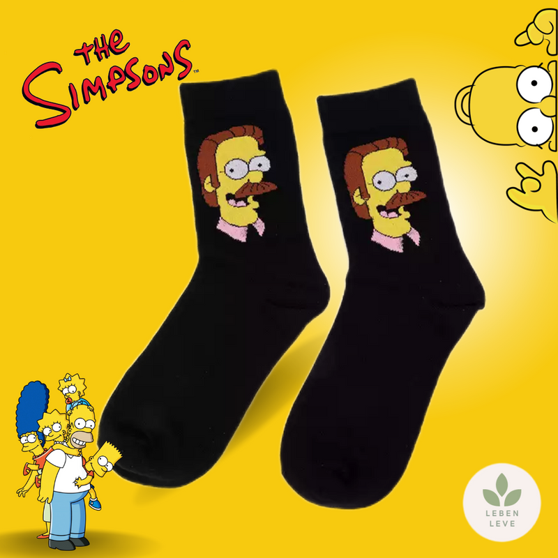 Kit 8 Meias Simpsons Sortidas