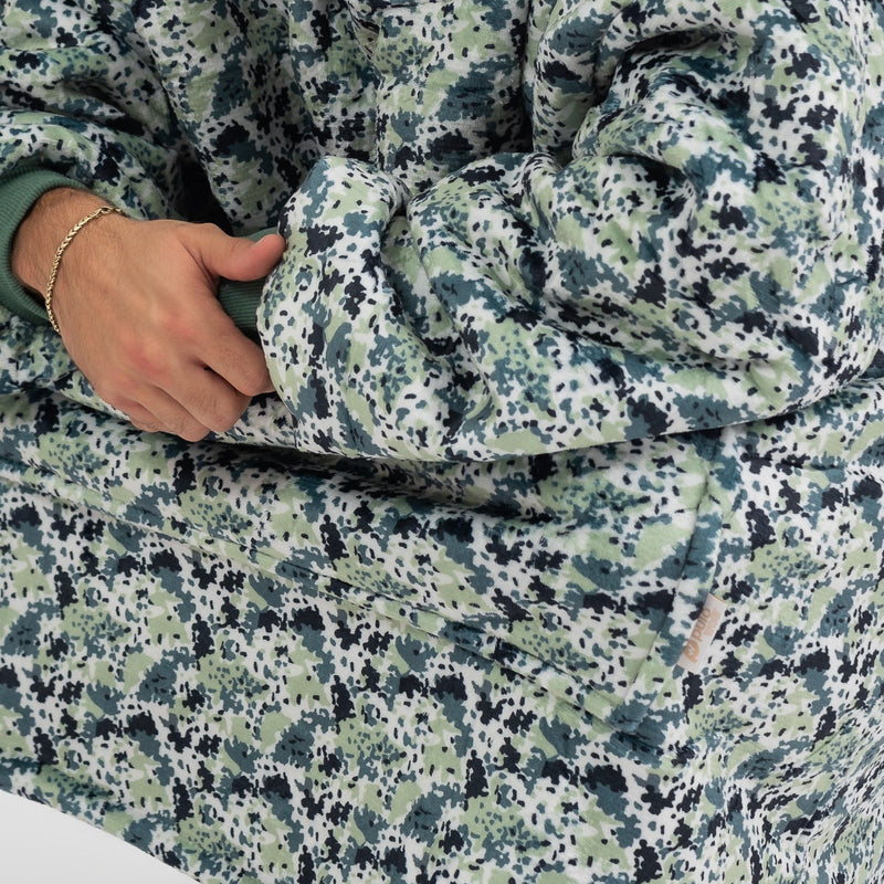 Cobertor Vestível Camuflado